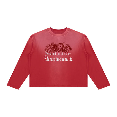 Chinese Time Longsleeve