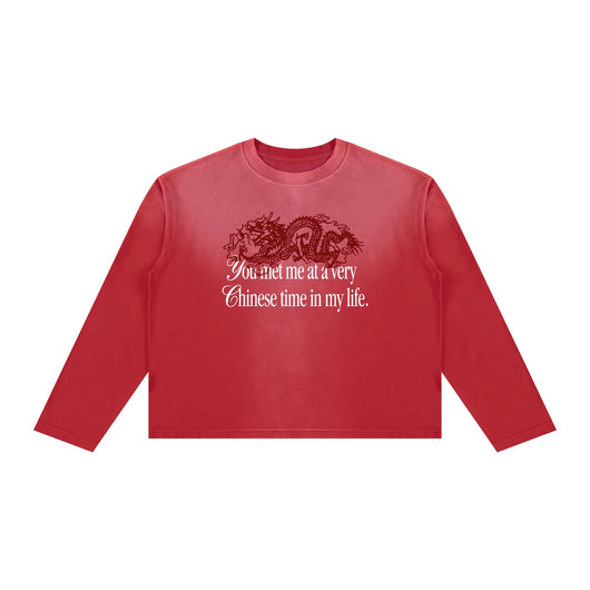 Chinese Time Longsleeve