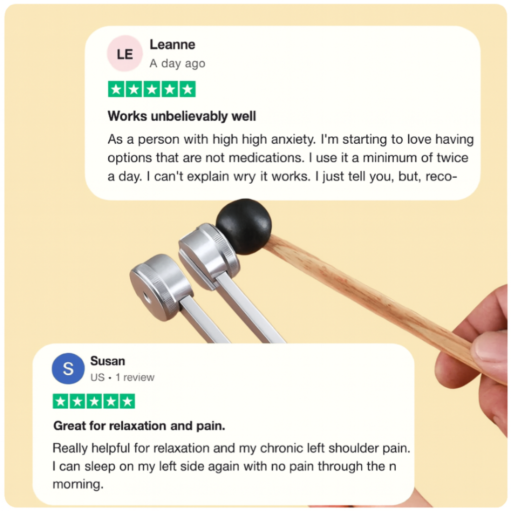 Pure Tone | The 128Hz Healing Tuning Fork