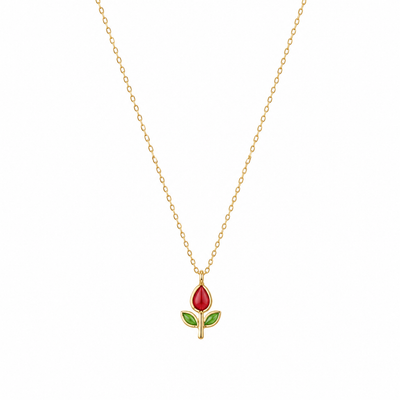 The Tulip Bud Necklace
