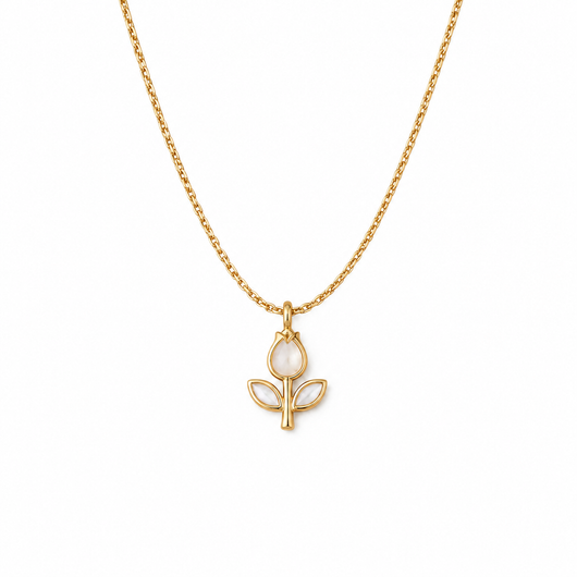 The Tulip Bud Necklace