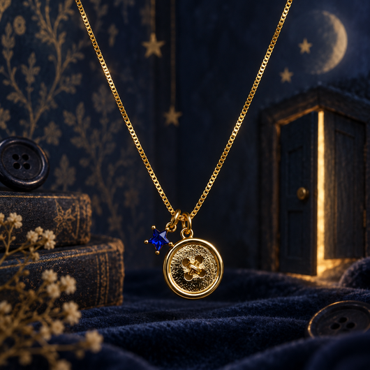LUMI x Coraline Button Necklace