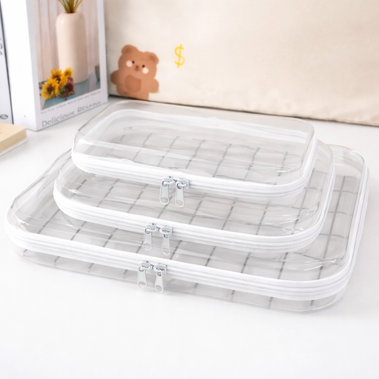 ClearLock™ Hard Zipper Storage Bins