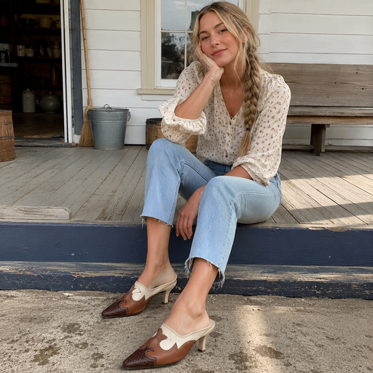 Hand-Cut Western Heels