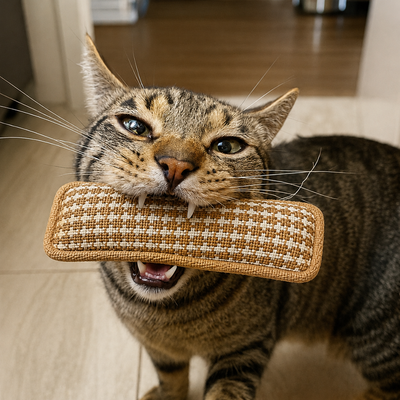 PurrScrub™ Catnip Pillow