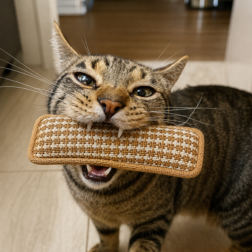 PurrScrub™ Catnip Pillow