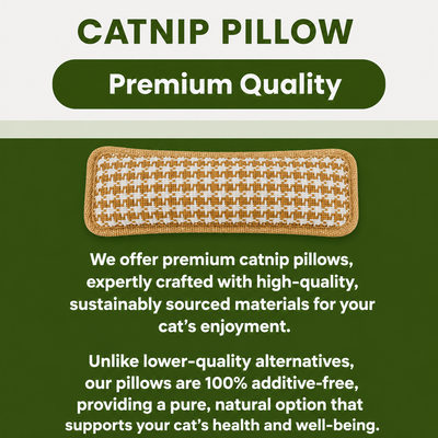 PurrScrub™ Catnip Pillow