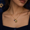 LUMI x Coraline Button Necklace