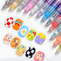 Nail Art Markers | Fine Tip Pens for Home Manicure