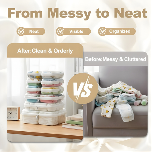ClearLock™ Hard Zipper Storage Bins