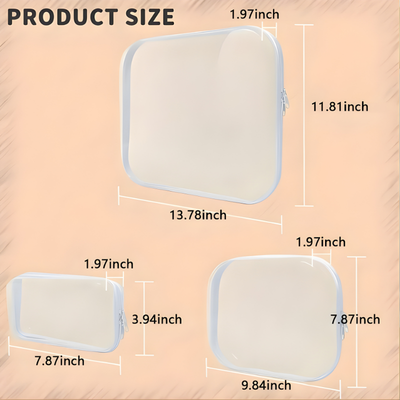 ClearLock™ Hard Zipper Storage Bins