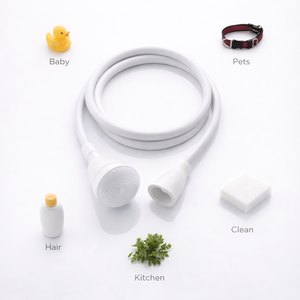 FlexFlow | The Slip-On Tub Hose