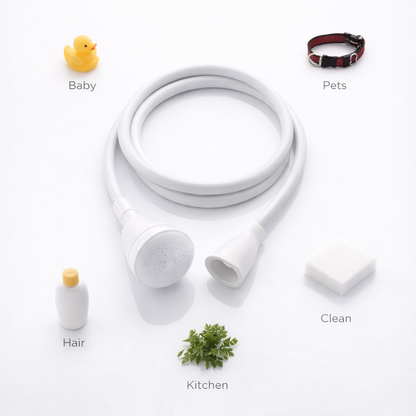 FlexFlow | The Slip-On Tub Hose