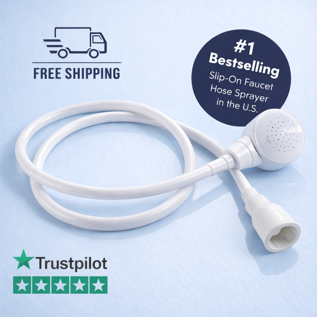 FlexFlow | The Slip-On Tub Hose