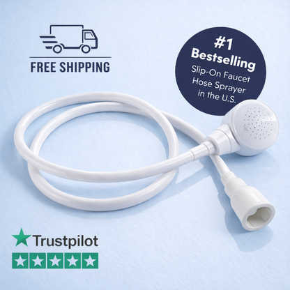 FlexFlow | The Slip-On Tub Hose