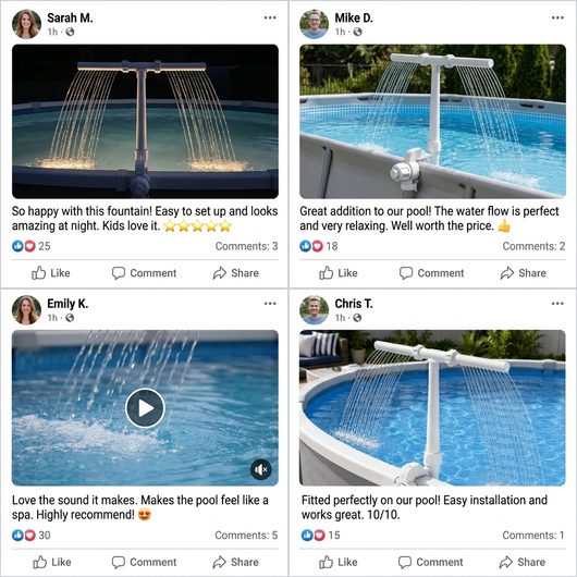 AquaSpout | Pool Fountain