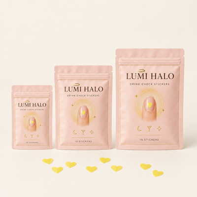 Lumi Halo – Drink Check Nail Stickers