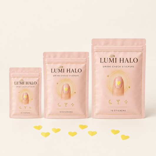 Lumi Halo – Drink Check Nail Stickers