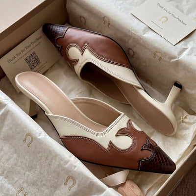 Hand-Cut Western Heels