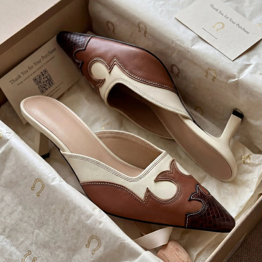 Hand-Cut Western Heels