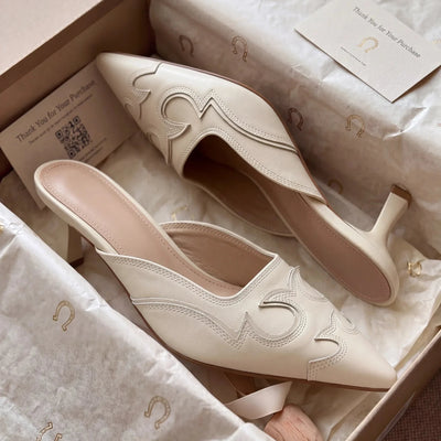 Hand-Cut Western Heels