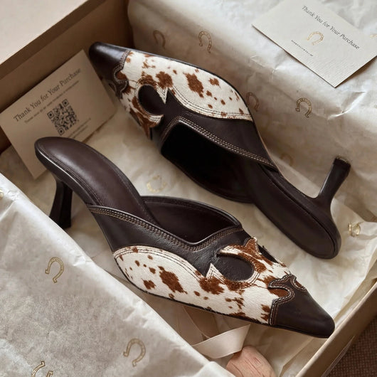 Hand-Cut Western Heels