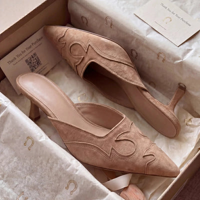 Hand-Cut Western Heels
