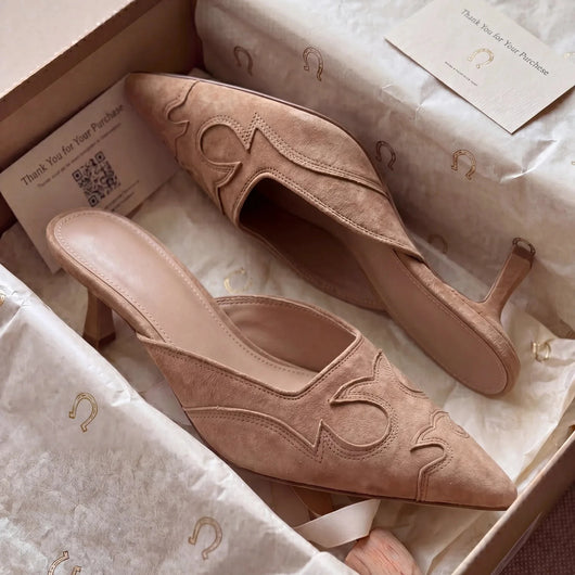 Hand-Cut Western Heels