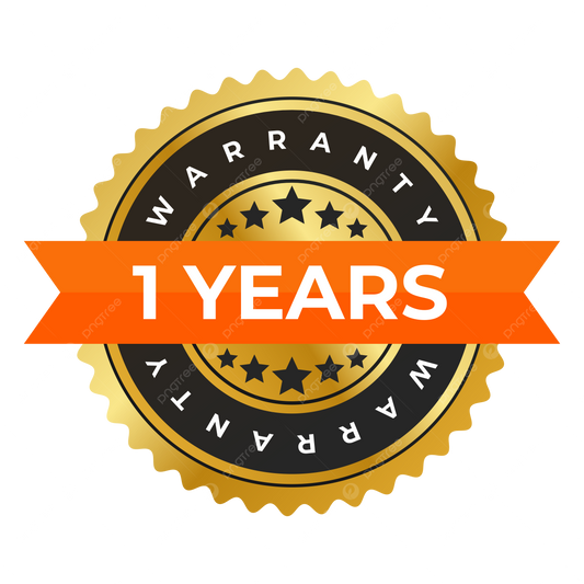 FREE 1 Year Warranty