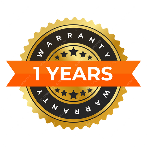 FREE 1 Year Warranty
