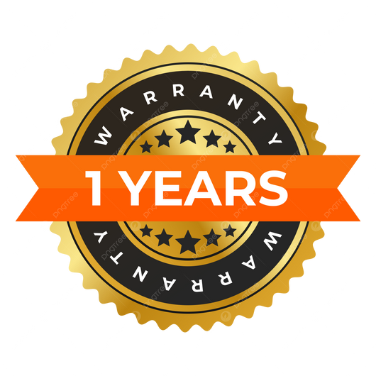 FREE 1 Year Warranty