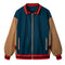 Retro 80s Varsity Zip Jacket